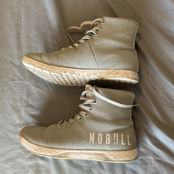 Arctic grey high top trainer - Picture 2 of 5